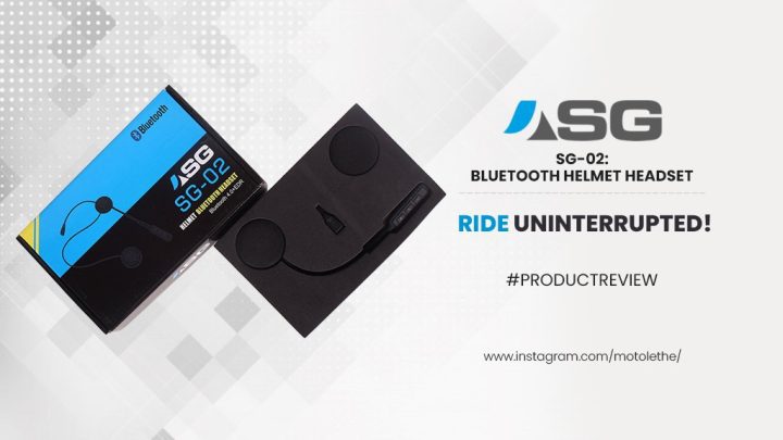 ASG SG-02: BLUETOOTH HELMET HEADSET 1st Impression Review