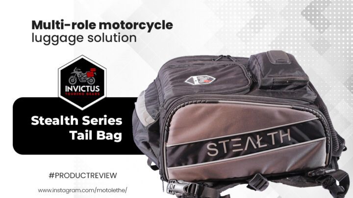 Invictus Touring Gears Stealth Tail bag Review – 2X as nice?