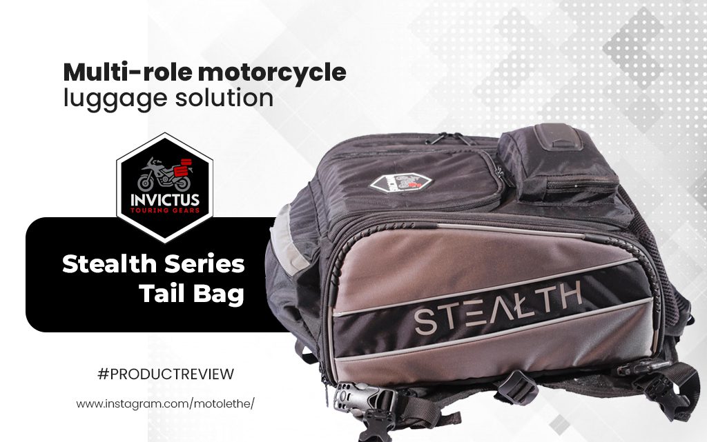 Invictus Touring Gears Stealth Tail bag Review – 2X as nice?