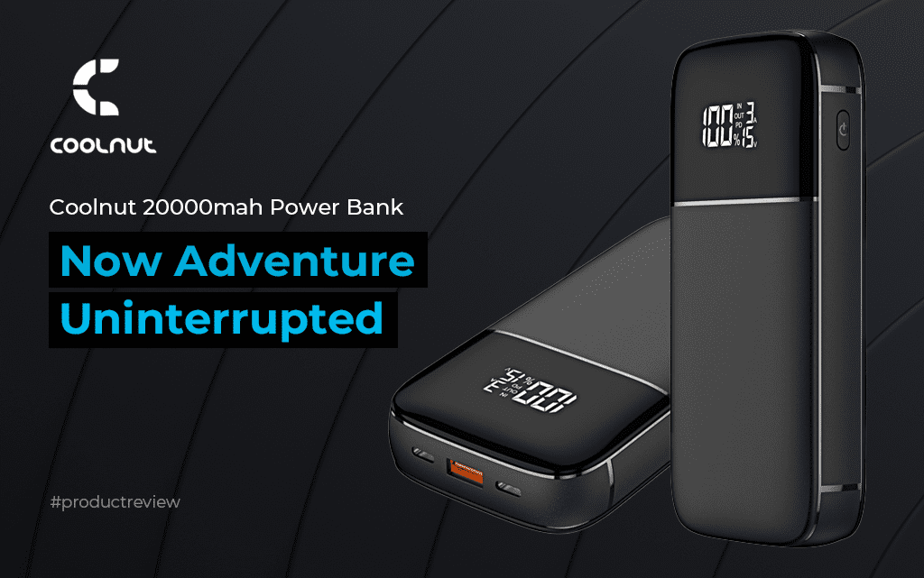 20000mAh Fast Charging Power Bank 100W: a “Coolnut” Review
